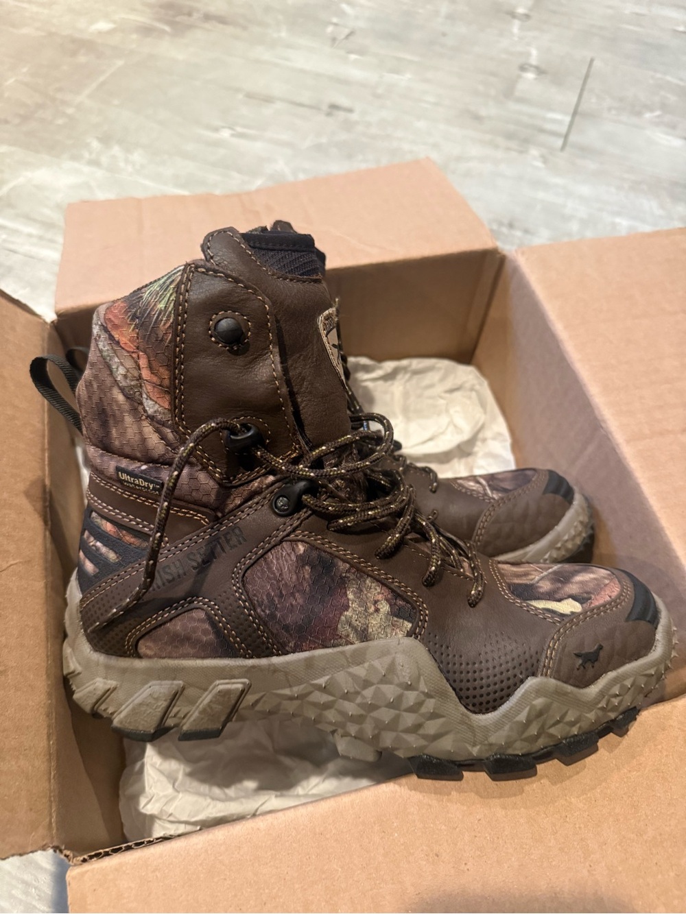 Irish Setter, VaprTrek, Women's, 7.5 Waterproof, Insulated 400g, Hunting Boot